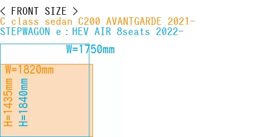 #C class sedan C200 AVANTGARDE 2021- + STEPWAGON e：HEV AIR 8seats 2022-